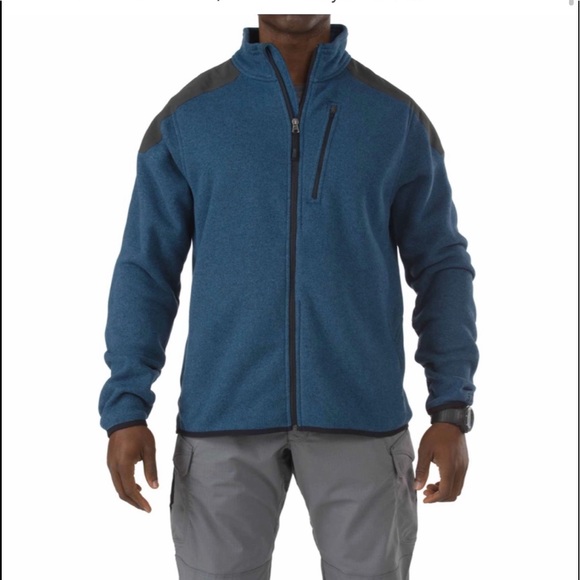 TACTICAL FULL ZIPPER SWEATER - Picture 2 of 11